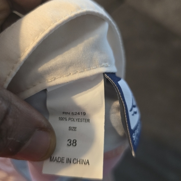 Sperry Top Sider Board Swim Trunks Men 38 Blue Orange Fish Graphic New - Picture 14 of 16